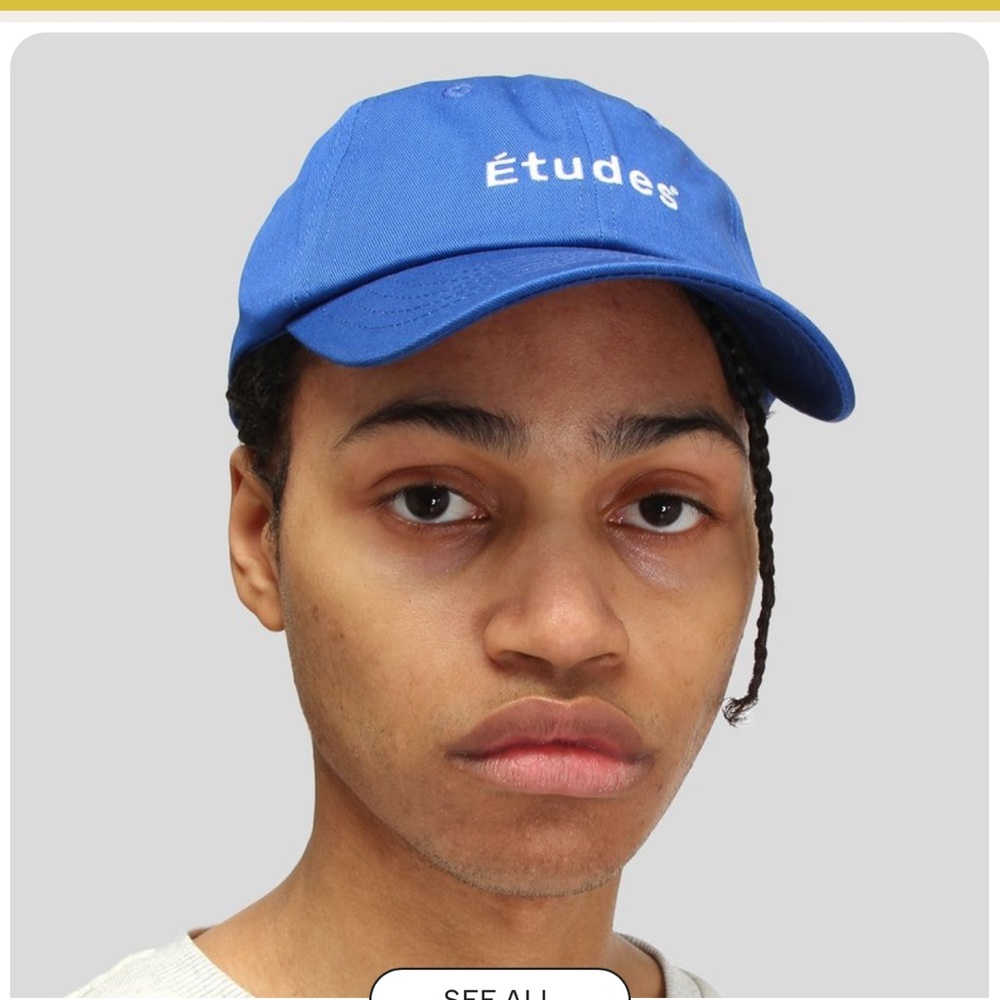 ÉTUDES Blue Booster 'Études' Cap - Men’s